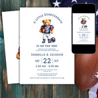 Fête de naissance de Teddy, Quarterback de footbal