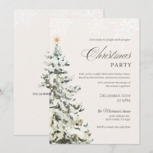 Invitation Fête de Noël