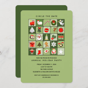 Invitation Fête de Noël