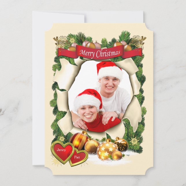 Invitation Fête de Noël (Devant)