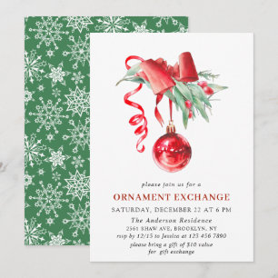 Invitation Fête de Noël
