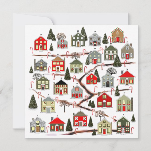 Invitation Fête de Noël (Devant)