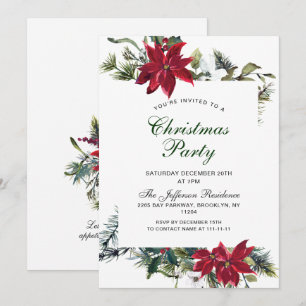 Invitation Fête de Noël au Point Rouge de Noël
