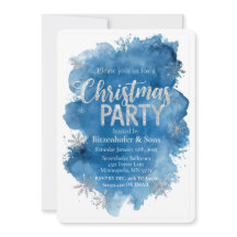 Fête de Noël Bleue
