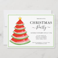 Fête de Noël de la pastèque