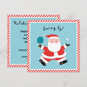 Invitation Fête de Noël décontractée