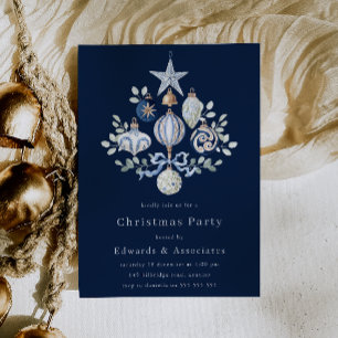 Invitation Fête de Noël d'entreprise du bureau de la Royal Na