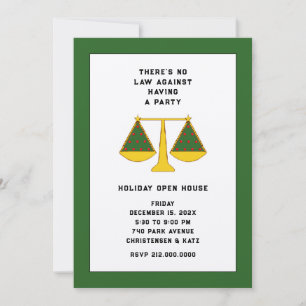 Invitation Fête de Noël des Avocats