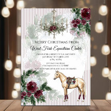 Fête de Noël du Cheval Élégant