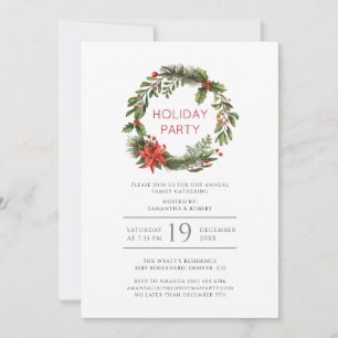 Invitation Fête de Noël Famille Réunion