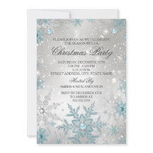 Fête de Noël Flocon de Neige Cristal Perle Bleue