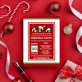 Invitation Fête de Noël personnalisée