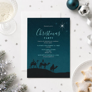 Invitation Fête de Noël religieuse