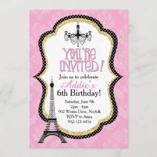 Invitation Fête de Paris