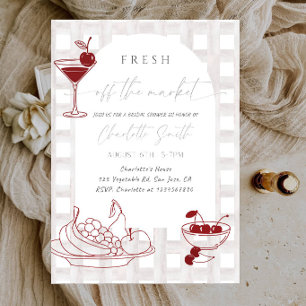 Invitation Fête de Remise de Cadeaux de Mariage Fresh Off the
