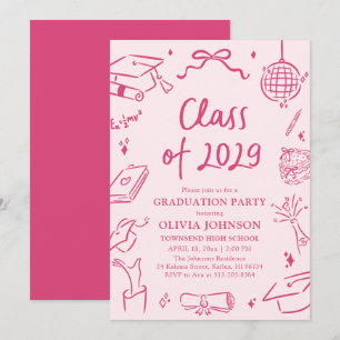Invitation Fête de remise des diplômes de la promotion 2029 d