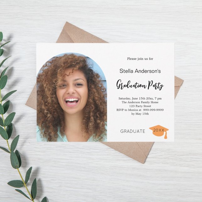 Invitation Fête de remise des diplômes de l'arc photographiqu (Créateur téléchargé)