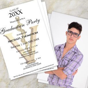 Invitation Fête de remise des diplômes de vétérinaire en or é