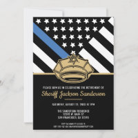 Fête de retraite de la police Force de l'ordre