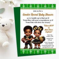 Fête de révélation du sexe du bébé avec une thème