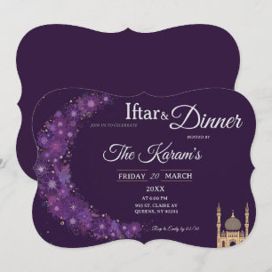 Invitation Fête de rupture du jeûne du Ramadan à la mosquée m