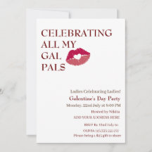 FÊTE DE TOUTE MA GAL Galentine's Day Girls Night