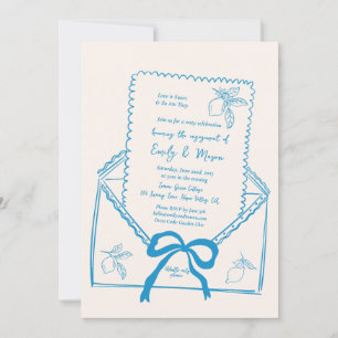 Invitation Fête d'engagement pour la Méditerranée Citron