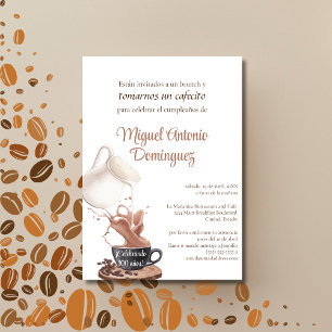 Invitation Fête des 100 ans de Spanish Great Coffee Splash