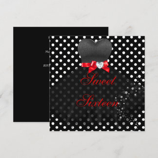 Invitation FÊTE DES 16 ANS 16e Anniversaire