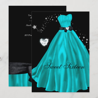 Invitation Fête des 16 ans SWEET SIXTEEN