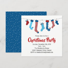 Invitation Fête des fêtes de Noël