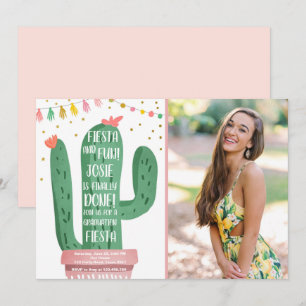 Invitation Fête des fêtes et fête des fêtes des Cactus