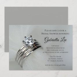 Invitation Fête des mariées Cercles mariage