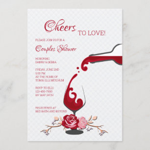 Invitation Fête des mariées Cheval to Love Couples