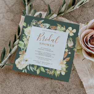 Invitation Fête des mariées de  de l'aire de répartition flor