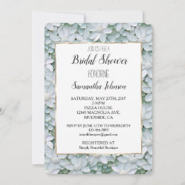 Invitation Fête des mariées de fleurs de lotus blanc