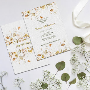 Invitation Fête des mariées de la Personnaliser des plantes r