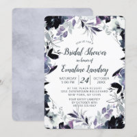 Fête des mariées de Mariage floral noir Dusty