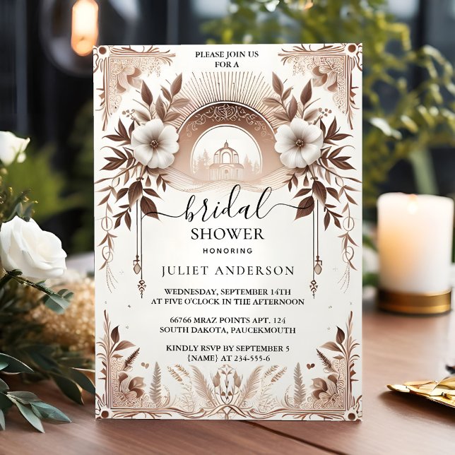 Invitation Fête des mariées de renouvellement de la vision du (Créateur téléchargé)