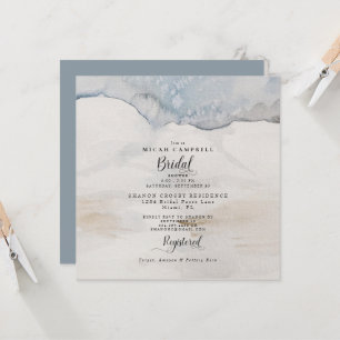 Invitation Fête des mariées de toile artistique