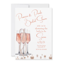 Fête des mariées des perles et des poursuites rose