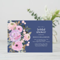Fête des mariées florale Boho bleu rose pourpre pe