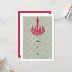 Invitation Fête des mariées Modèle déjeuner