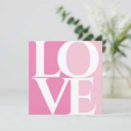 Invitation Fête des mariées moderne rose rétro