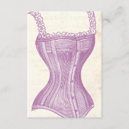 Invitation Fête des mariées Vintage Victorian Corset Lingerie