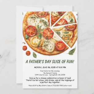 Invitation Fête des Pères - Dîner de famille modifiable