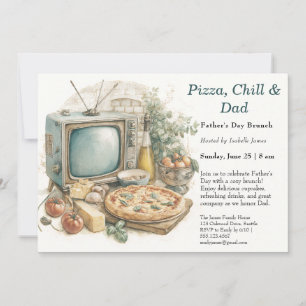 Invitation Fête des Pères - Fête de la télévision - Fête de c