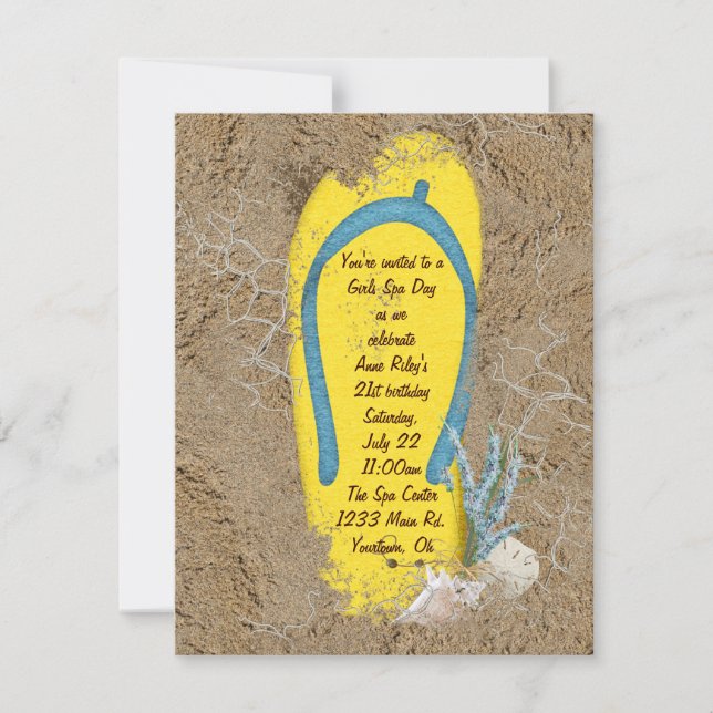 Invitation Fête des Spas (Devant)