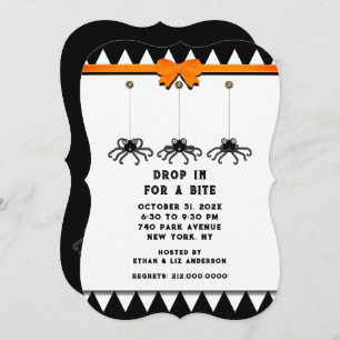 Invitation Fête d'Halloween