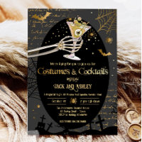 Fête d'Halloween adulte Costumes et Cocktails